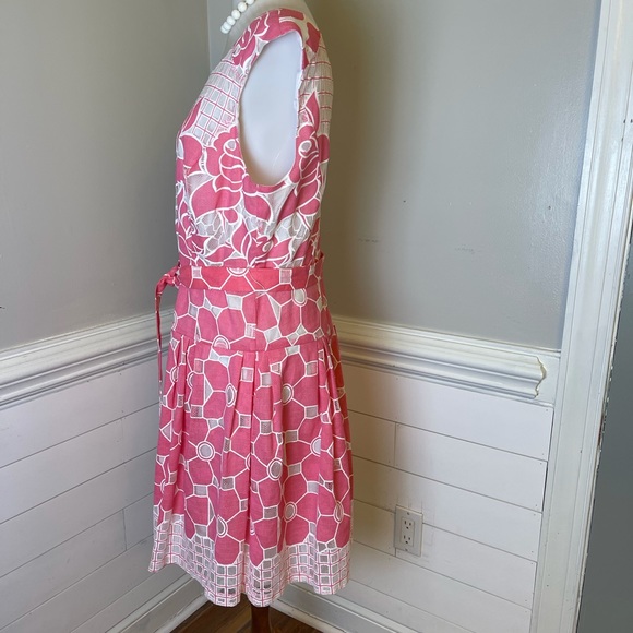 Signature Robbie Bee Floral Dress 14 FREE SHIP - Picture 4 of 4